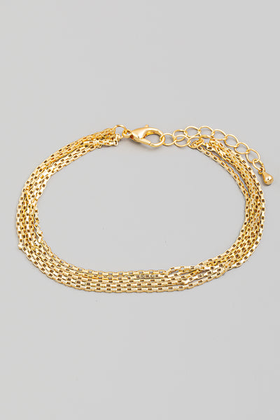 Dainty Multiple Chain Bracelet