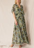 Wildest Dreams Ethereal Mix Print Maxi Dress