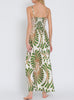 Jungle Gypsy Smocked Back Maxi Dress