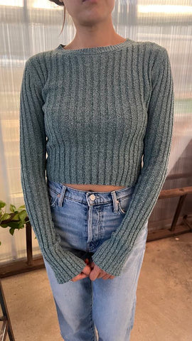 Cider and Spice Soft/Ribbed Long Sleeve Top