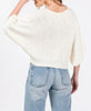 Darcy Oversized Batwing Cropped Sweater Top (Assorted Colors)