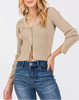 Kayley Collared Long Sleeve Button Down Cardigan