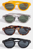 Geometric Retro Round Sunglasses (Assorted)