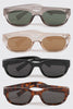 Sleek Vision Oval Frame Sunglasses (Assorted)