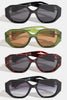 Channeling Energy Round Silver Accents Sunglasses (Assorted)