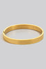 Basic Gold Clasp Bangle in Gold/Silver