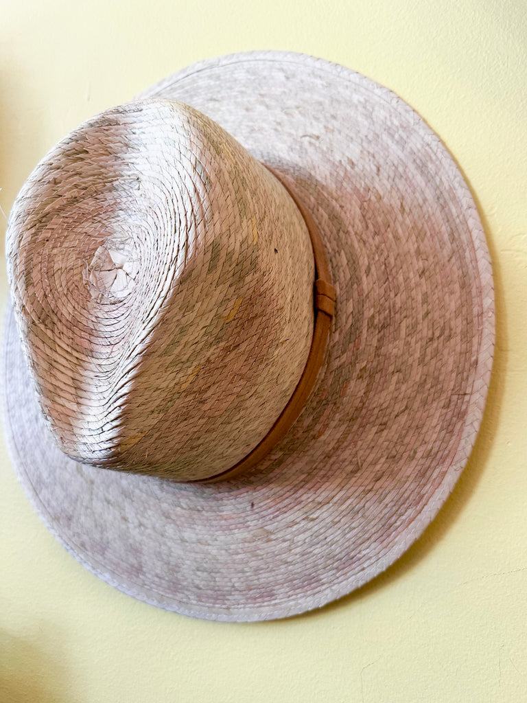 Panama Straw Hat with Felt (Assorted Colors)