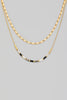 Seed Bead Dainty Double Layered Necklace (Assorted)