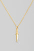 Dainty Knife Dagger Gold Necklace