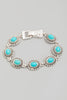 Western Turquoise Magnetic Chunky Bracelet