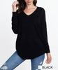 Dream Fleece Oversized V-Neck Sweater