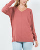 Dream Fleece Oversized V-Neck Sweater