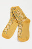 Crew Cuff Embroidery Socks with Stylish Prints (Assorted Styles)