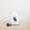 Obsidian Crystal Candle - Block Negativity