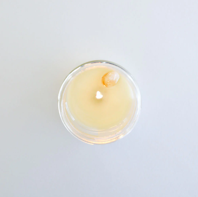 Citrine Crystal Candle - Success